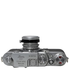 Leica IIIf (Red-Dial, 1951-52) Film Camera w/ Summaron 3.5cm (35mm) f3.5  lens and 35mm finder,