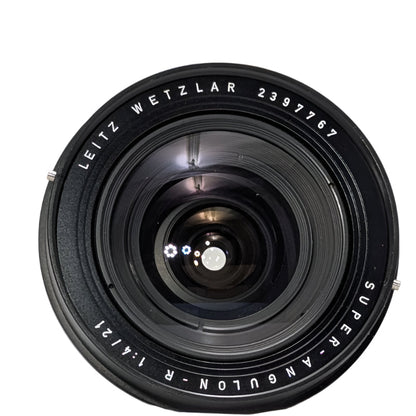 Leica Leitz Super Angulon -R 21mm f4 wide angle lens