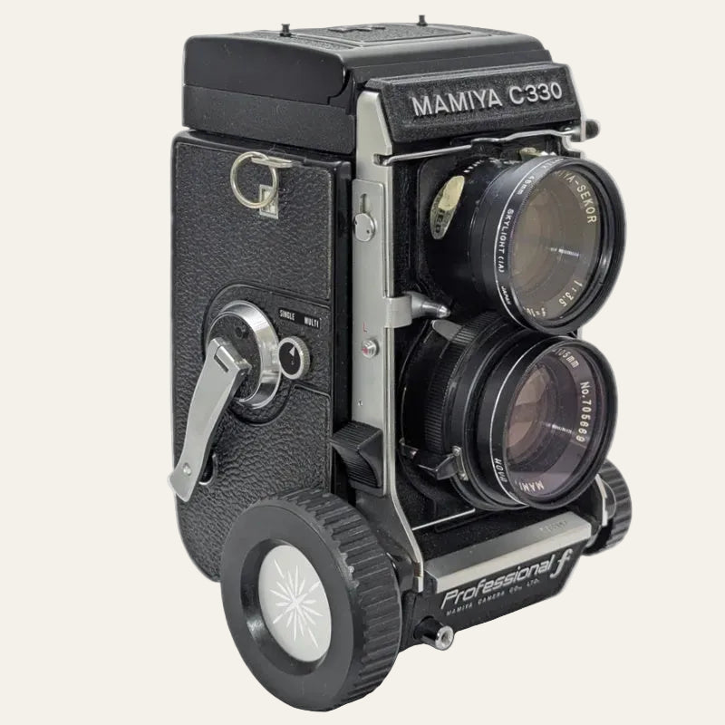 Mamiya C330 Professional TLR Film Camera with 105mm Lens — Mint