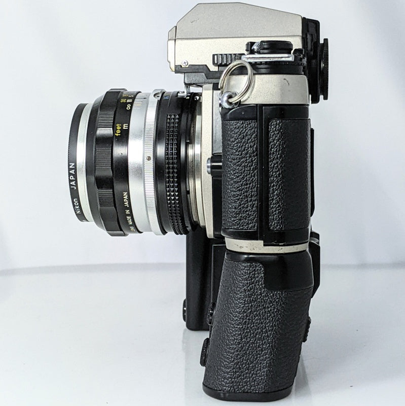 Nikon F3 Titanium HP w/MD4 Motor drive and 43-86mm 3.5 Zoom Nikkor