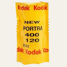 Kodak Portra 400 120 film package