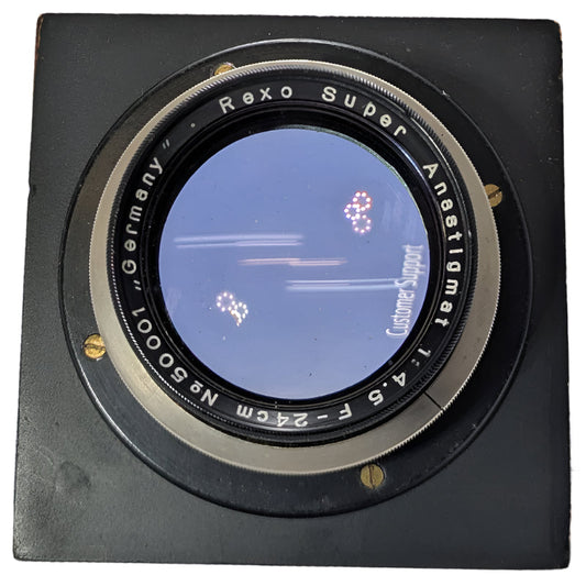 Rexo 24cm (240mm) super Anastigmat Barrel Lens