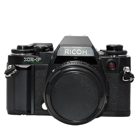 Ricoh XR-P Multi-Program 35mm Film camera w/ Rikkenon P 50/2 K Mount Lens