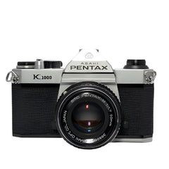 Pentax K1000 35mm film camera w/ SMC PENTAX 50mm F1.7 lens