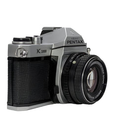 Pentax K1000 35mm film camera w/ SMC PENTAX 50mm F1.7 lens