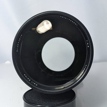 Rollei SL66 Carl Zeiss Tele-Tessar 500mm f/5.6 Telephoto Lens – Mint – With Caps and Hood