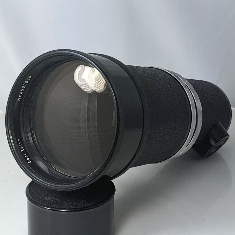 Rollei SL66 Carl Zeiss Tele-Tessar 500mm f/5.6 Telephoto Lens – Mint – With Caps and Hood