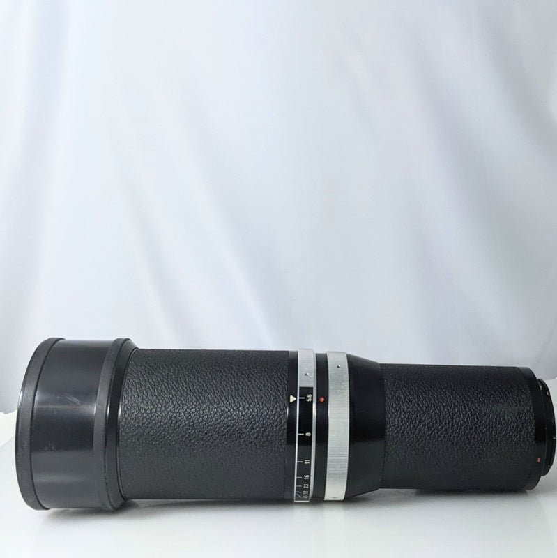 Rollei SL66 Carl Zeiss Tele-Tessar 500mm f/5.6 Telephoto Lens – Mint – With Caps and Hood