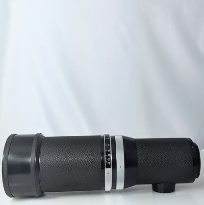 Rollei SL66 Carl Zeiss Tele-Tessar 500mm f/5.6 Telephoto Lens – Mint – With Caps and Hood