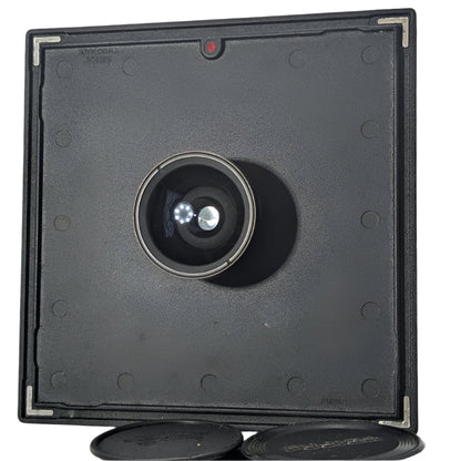 Schneider-Kreuznach Super-Angulon 65mm f/8 Large Format Lens (Technika engraving, Sinar board, 