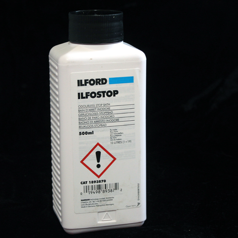 Ilford Ilfostop 500 ml bottle